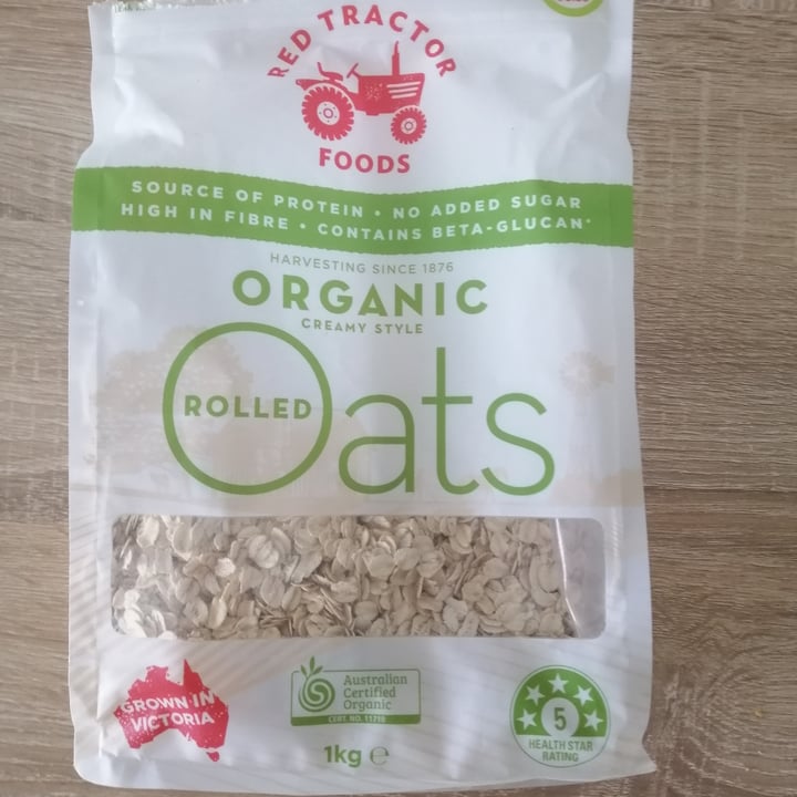 Red Tractor Foods Organic Rolled Oats Review abillion