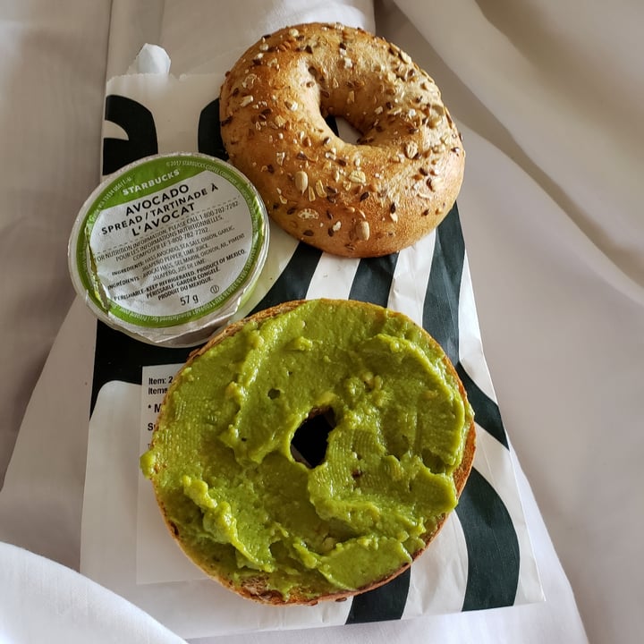 Starbucks Old Toronto, Toronto, Canada Vegan Multigrain Bagel Review