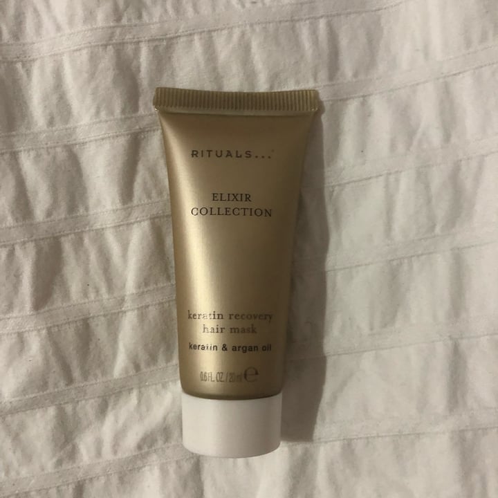 Rituals Keratin recovery hair mask Review abillion