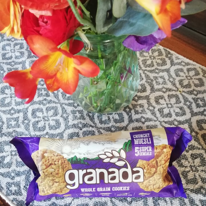 Granada Crunchy Muesli Whole Grain Cookies Review abillion