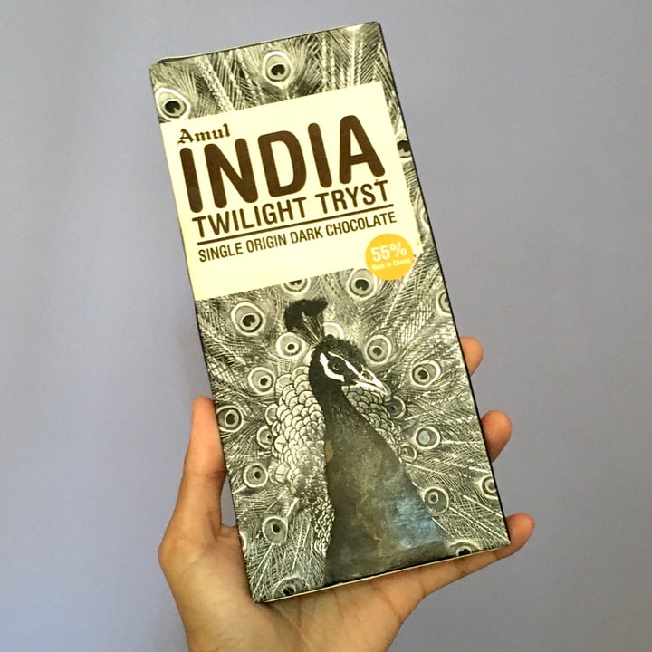 Amul India Twilight Tryst Single Origin Dark Chocolate Reviews abillion