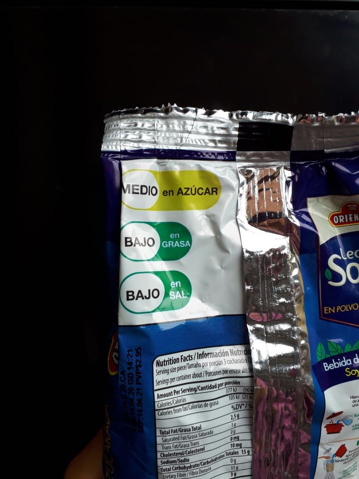 review photo of Oriental Leche de Soya shared by @violeta on 05 Oct 2020 - review
