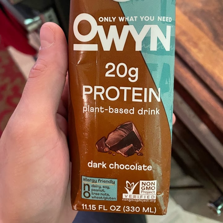 OWYN Protein Drink Dark Chocolate Review abillion