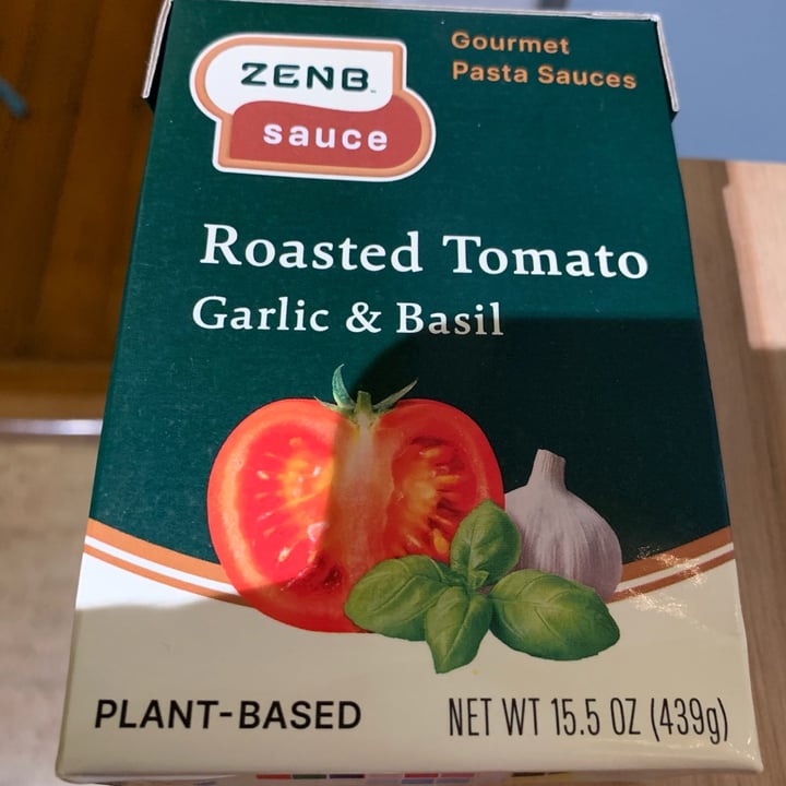 ZENB sauce Roasted Tomato Garlic and Basil Review abillion