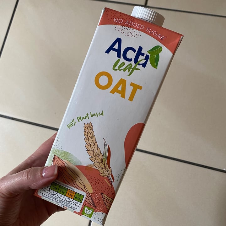 ALDI Acti Leaf Oat milk Review abillion