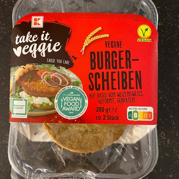 Kaufland Take it Veggie Vegan burger slices Review abillion