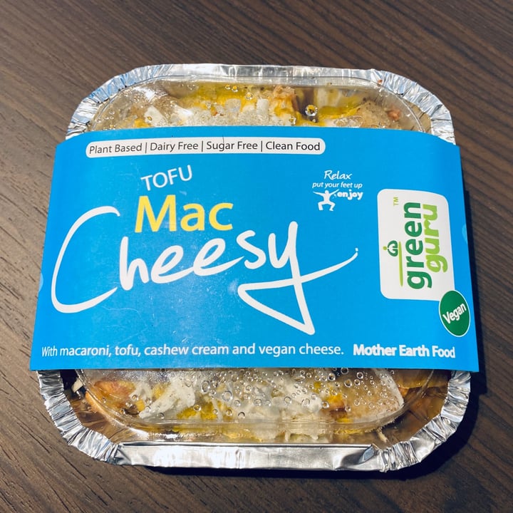 Green Guru Tofu Mac Cheesy Review abillion