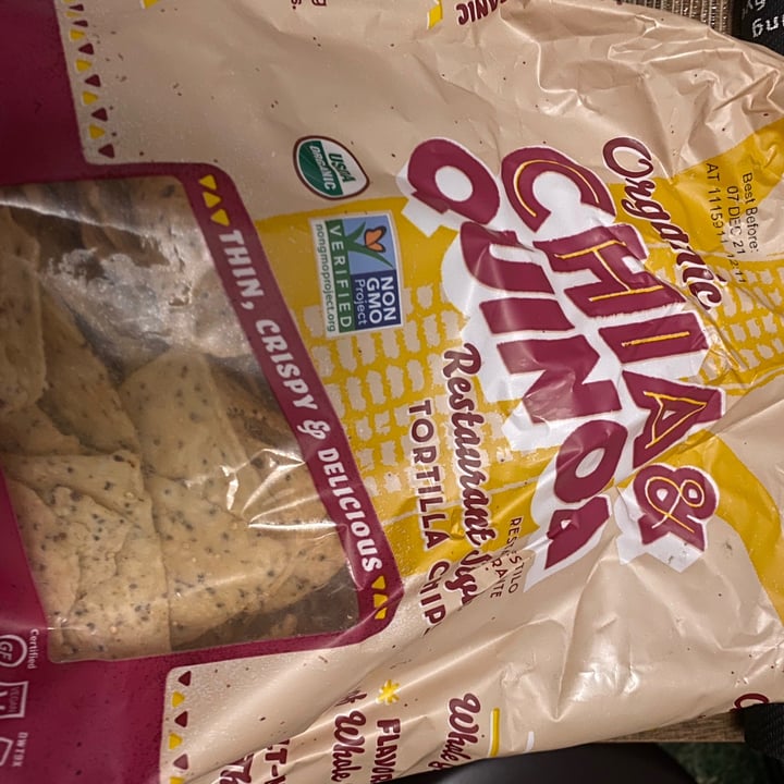 Late July Snacks Chia and Quinoa Tortilla Chips Review abillion
