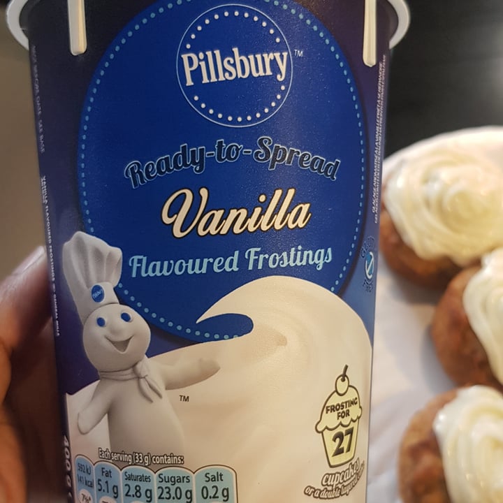 Pillsbury Vanilla flavoured frosting Review abillion