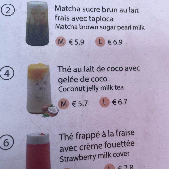 Bonboncha Bubble Tea Paris, France Coconut Jelly Milk Tea Review abillion