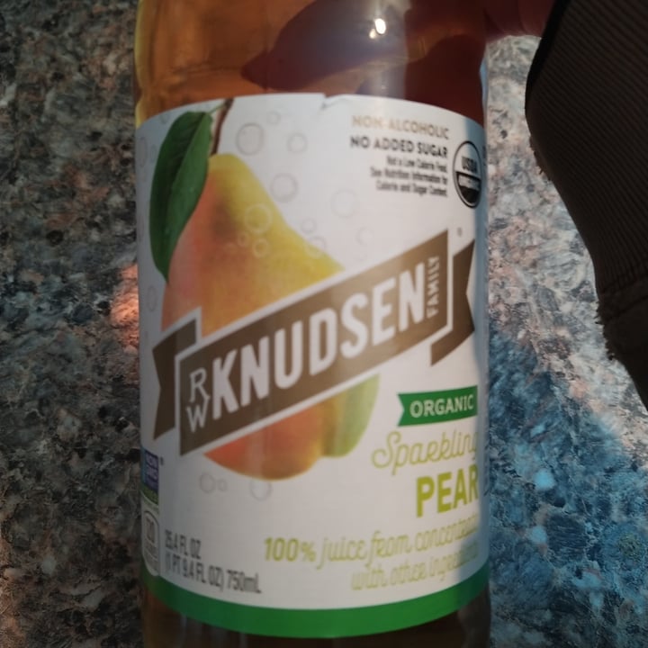 R W Knudsen Organic sparkling pear Review abillion