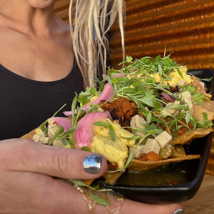 AWE Bar Yucca Valley, United States Vegan Chilaquiles Review abillion