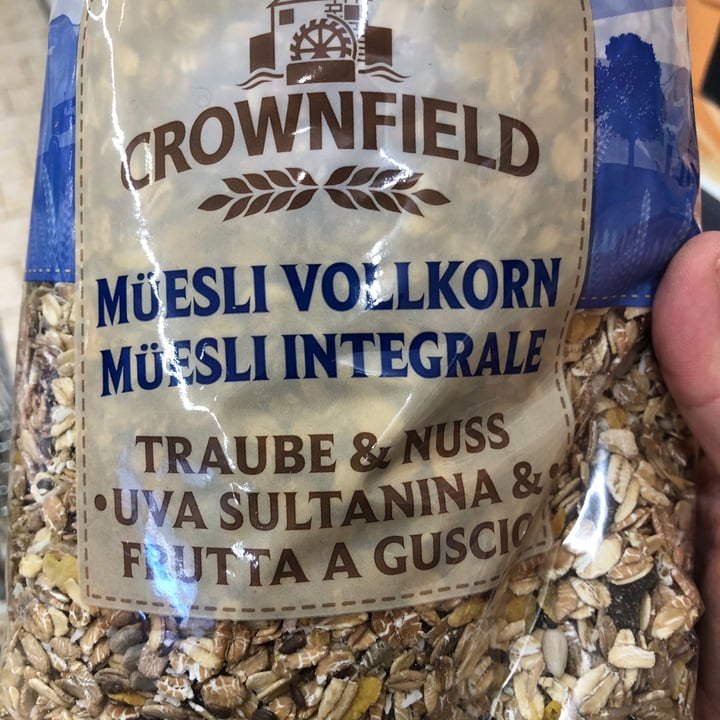 Crownfield Muesli integral con fruta Reviews abillion