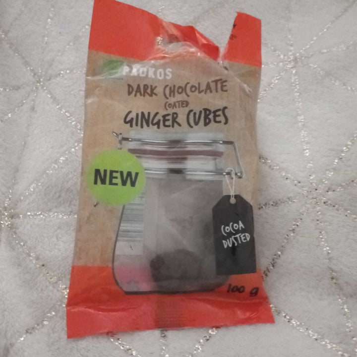 Padkos Dark chocolate coated ginger cubes Review abillion