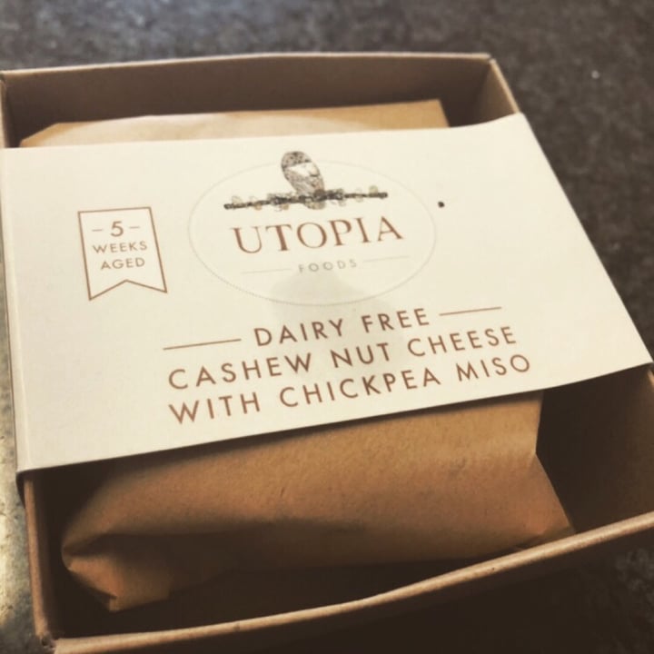 Utopia Foods Cashew Nut Cheese 5 Weeks Aged Reviews abillion