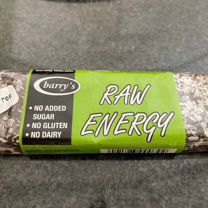 Barry's Raw Energy Bar Review abillion