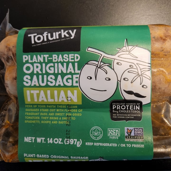 Tofurky Artisan Sausage Spinach Pesto Review abillion