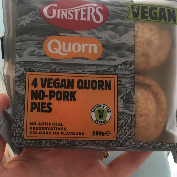 review photo of Ginsters Quorn No Pork Pies shared by @londonveganista on 10 Sep 2021 - review