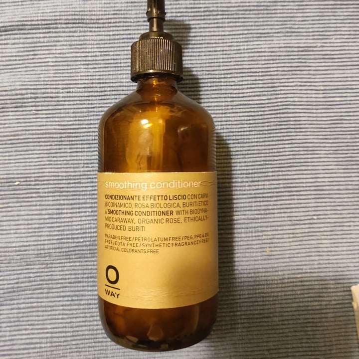 Oway Organic Way smoothing conditioner Review abillion