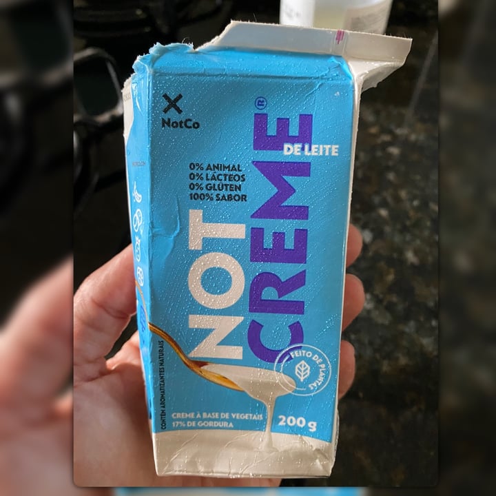 review photo of NotCo Not Creme shared by @milenacalligaris on 01 Oct 2022 - review