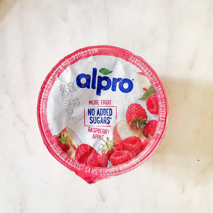 Alpro No Added Sugar Raspberry Apple Review | abillion