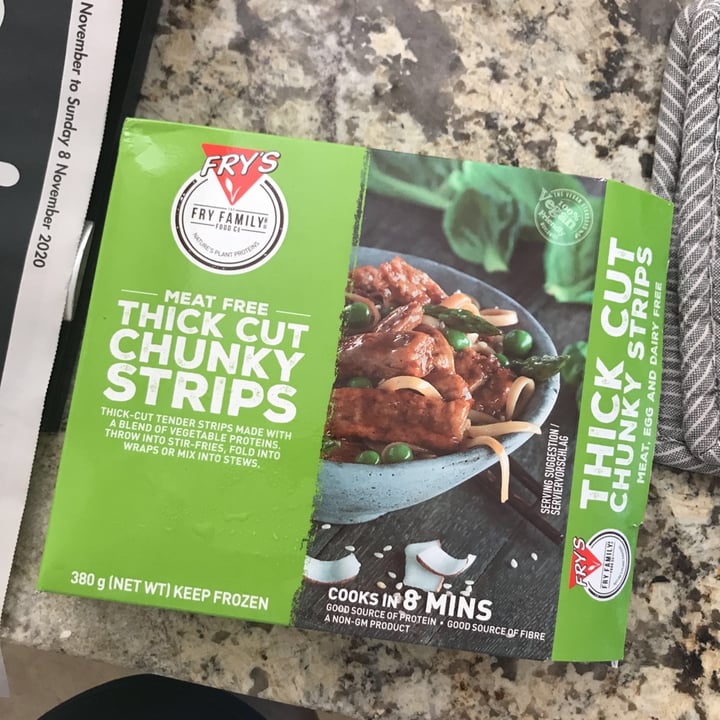photo of Fry's Family Food Co Thick Cut Chunky Strips shared by @sineadf on  14 Nov 2020 - review