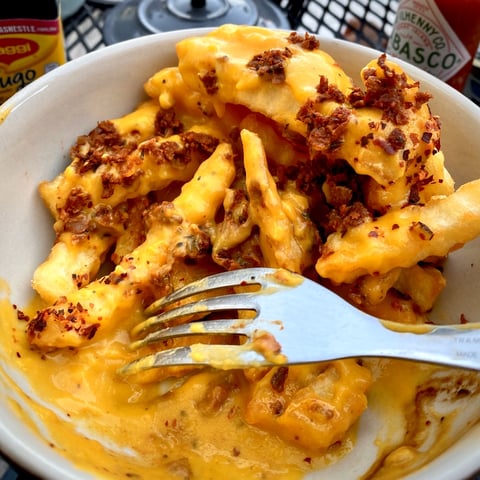 Papas con queso Y Chorizo