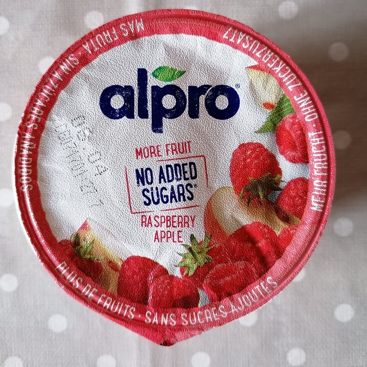 Alpro No Added Sugar Raspberry Apple Review | abillion