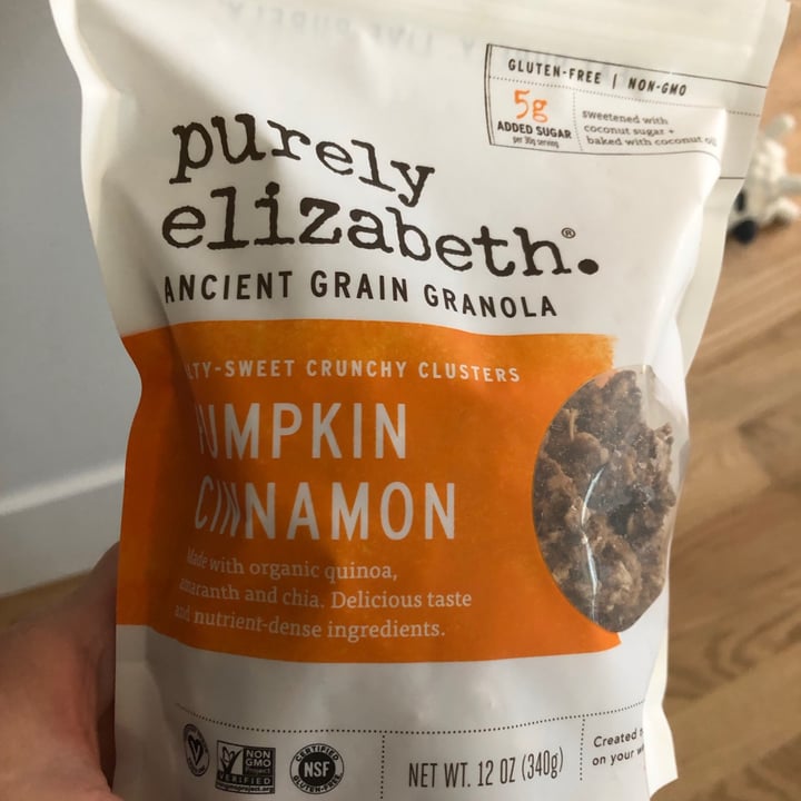 Purely Elizabeth Pumpkin Cinnamon Ancient Grain Granola Review abillion