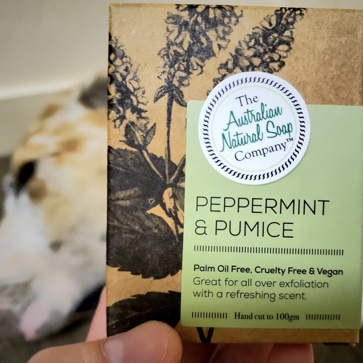 The Australian Natural Soap Company Peppermint and pumice Review abillion