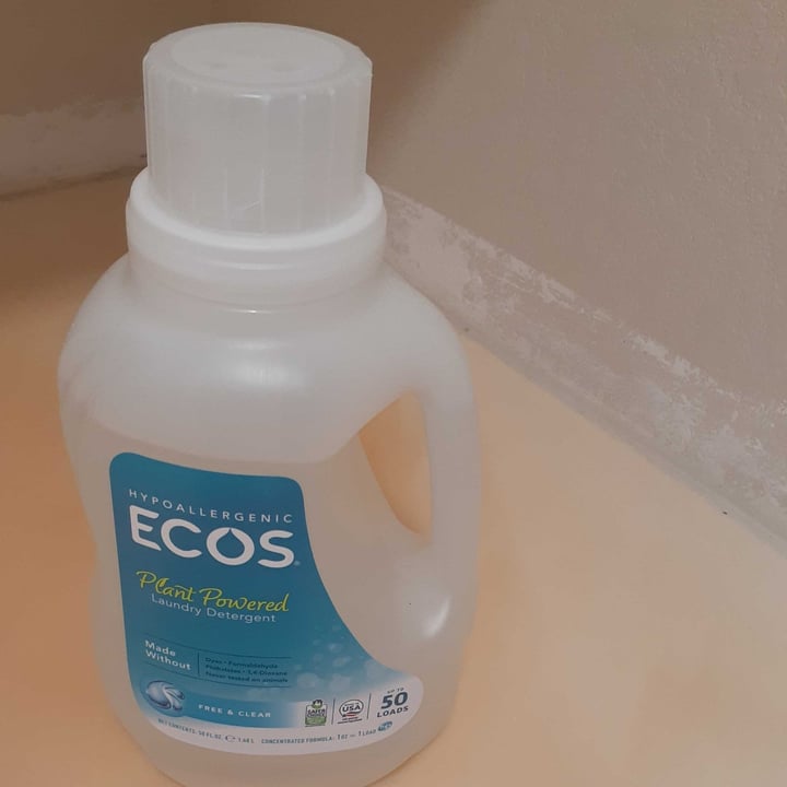 Ecos Hypoallergenic Plant Powered Laundry Detergent Review abillion