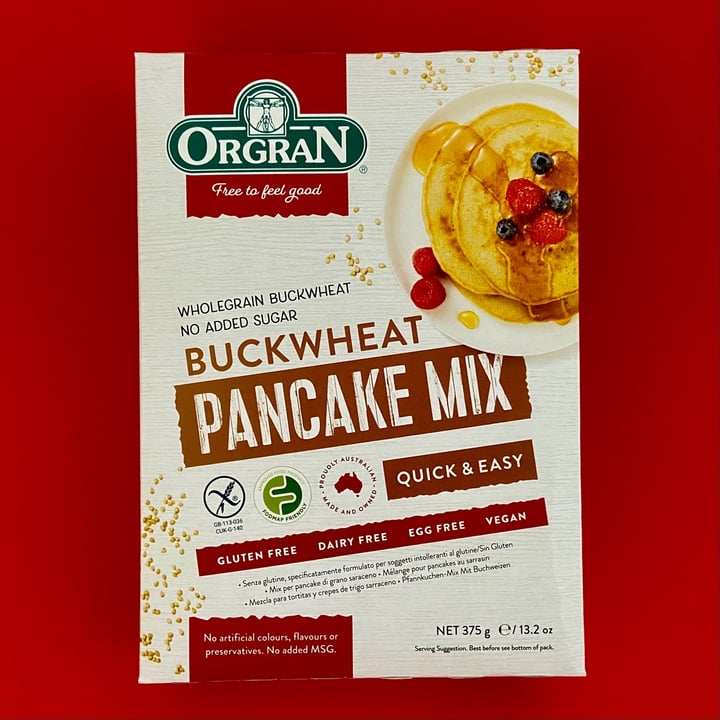 Orgran Buckwheat pancake mix Review abillion