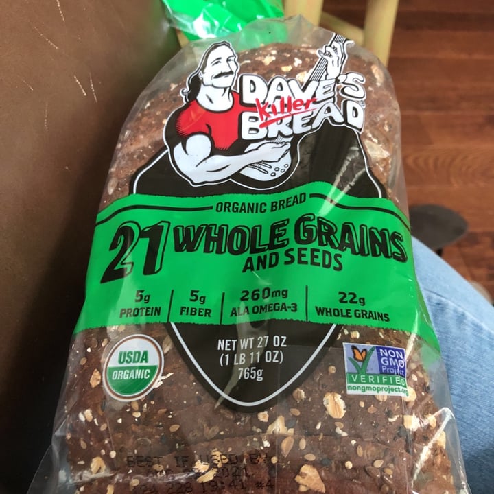 Dave's Killer Bread 21 Whole Grains And Seeds Killer Breads Review