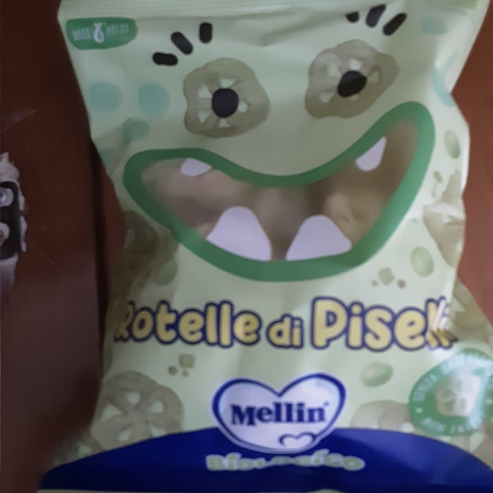 Snack Rotelle Di Piselli Mellin Bio - 6 Confezioni Da 20g Per Bambini Dagli 8 Mesi - Foto 6