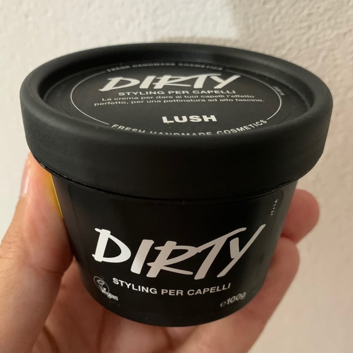 LUSH Fresh Handmade Cosmetics Dirty Styling Cream Review abillion