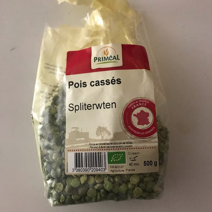 Priméal -- Riz mélo pois cassés lin bio (ue) Vrac - 3 kg