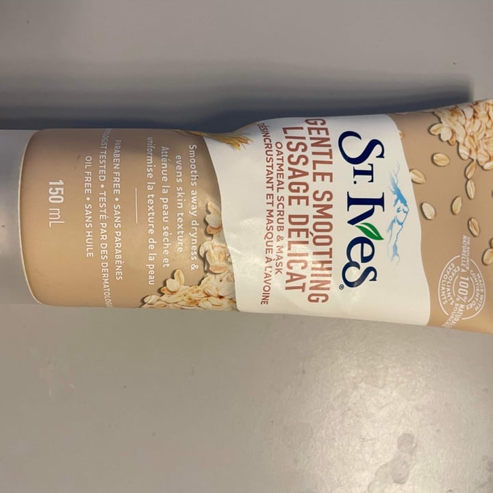 St. Ives gentle smoothing oatmeal scrub & mask Review abillion
