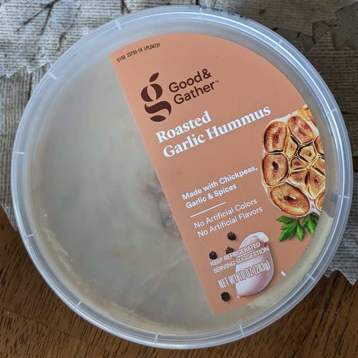 Good & Gather Roasted Garlic Hummus Review abillion