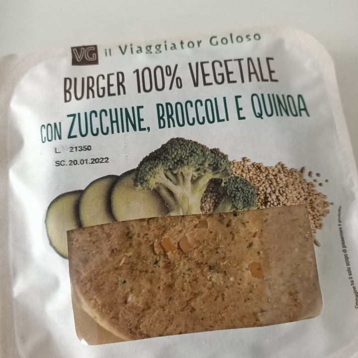 Il Viaggiator Goloso Burger con zucchine, Broccoli E Quinoa Review