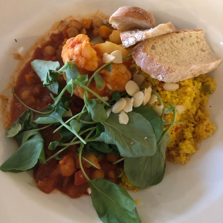The Dinorben Arms Bodfari, United Kingdom Cauliflower & Chickpea Tagine