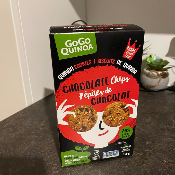 GoGo Quinoa GoGo Quinoa Chocolate Chips Organic Cookies Review abillion