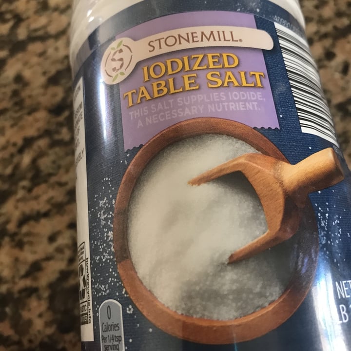 Stonemill Iodized Table Salt Reviews abillion