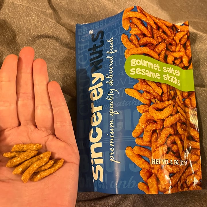 Sincerely Nuts Salted Sesame Sticks Reviews abillion