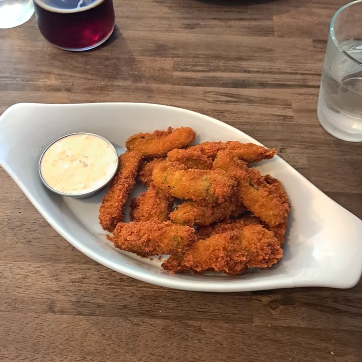 Rise Above Pizza & Wings Beasley, Hamilton, Canada Deep fried pickles