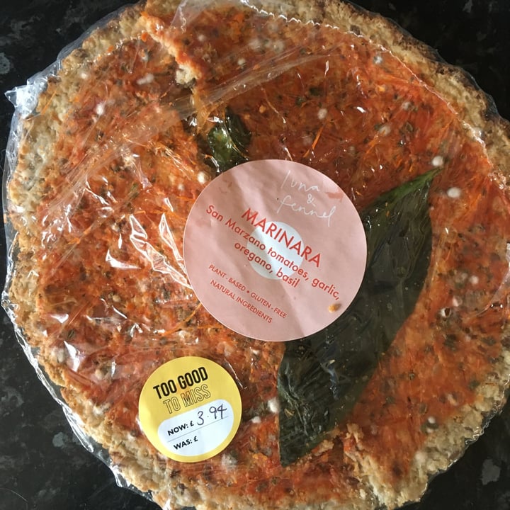 Luna & Fennel marinara cauliflower pizza Review abillion