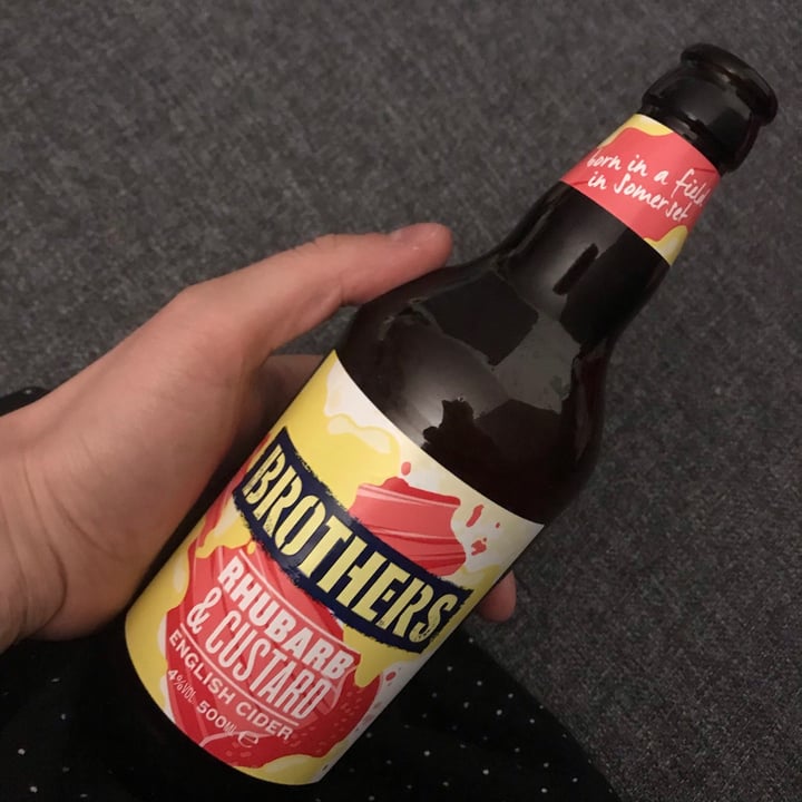 Brothers Rhubarb and Custard English Cider Review abillion