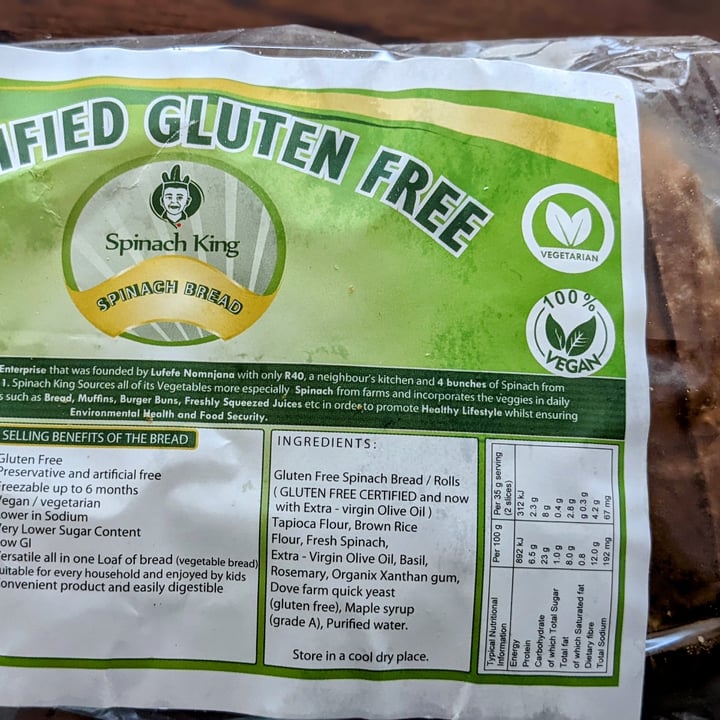 Spinach King Spinach Bread Review abillion