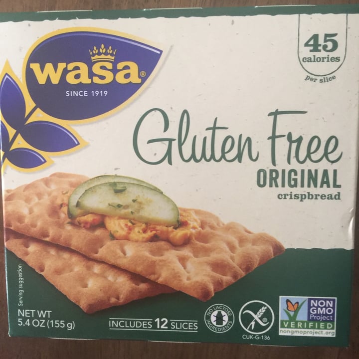 Wasa Gluten Free Original Crisp Bread Review abillion