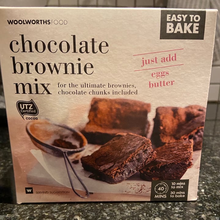 Woolworths Food Chocolate brownie mix Review abillion