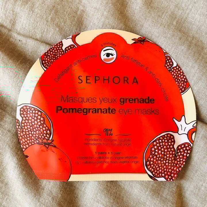 Sephora Eyemask al melograno Review abillion